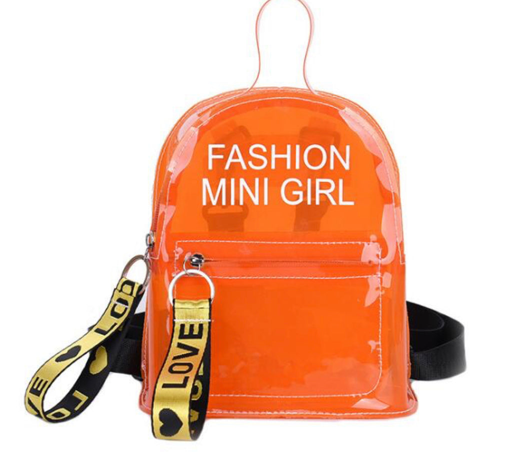 Mini Backpack-Orange