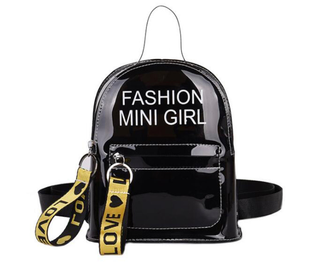 Mini Backpack-Black