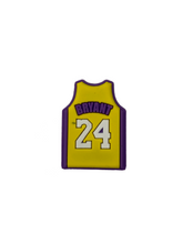 Load image into Gallery viewer, Kobe Bryant Jersey Croc Jibbitz