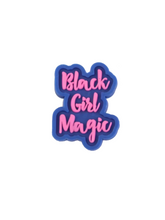 Load image into Gallery viewer, &quot;Black Girl Magic&quot; Croc Jibbitz