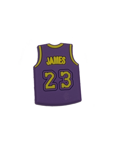 LeBron James Jersey Croc Jibbitz